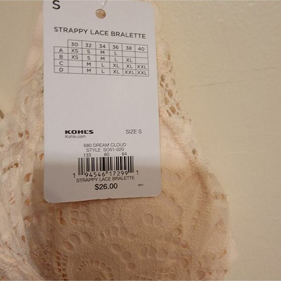 Juniors Small So Lace Bralette - Picture 6 of 9